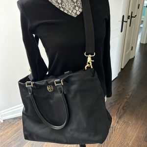 Tory Burch Nylon Handbag/Crossbody Bag (gently used)